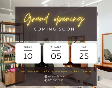 🎉 CHÍNH THỨC THÔNG BÁO KHAI TRƯƠNG - ƯU ĐÃI 20% TOÀN BỘ DỊCH VỤ 🎉