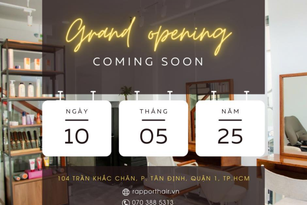 🎉 CHÍNH THỨC THÔNG BÁO KHAI TRƯƠNG - ƯU ĐÃI 20% TOÀN BỘ DỊCH VỤ 🎉